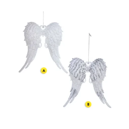 Clearance Angel Wings Ornament Memorial