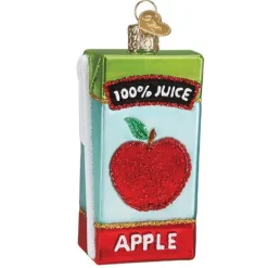 Fashion Apple Juice Box Ornament - Kids