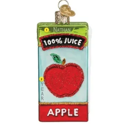 Fashion Apple Juice Box Ornament - Kids