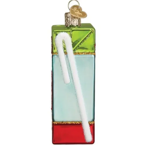 Fashion Apple Juice Box Ornament - Kids