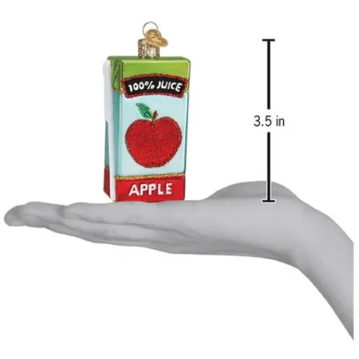 Fashion Apple Juice Box Ornament - Kids