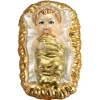 Discount Baby Jesus In Manger Ornament - Angels & Religious