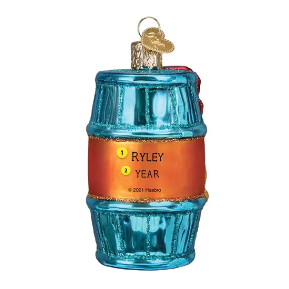 Store Barrel Of Monkeys Ornament - Fun & Games