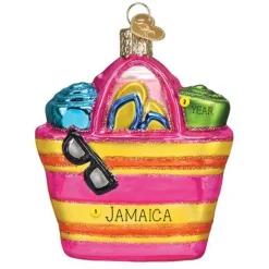 Cheap Old World Christmas Beach Bag Ornament -