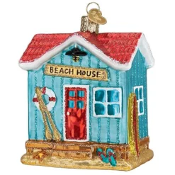 Cheap Old World Christmas Beach House Ornament -