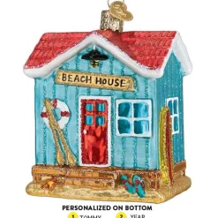 Cheap Old World Christmas Beach House Ornament -