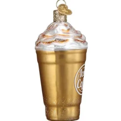 Best Sale Old World Christmas Blended Ice Coffee Ornament -
