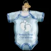 Discount Blue, Baby Onesie Ornament - Baby
