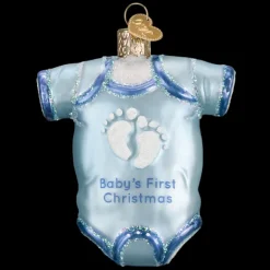 Discount Blue, Baby Onesie Ornament - Baby