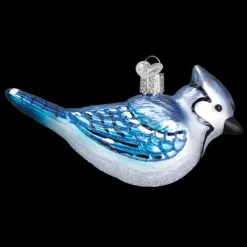 Clearance Bright Blue Jay Ornament - Garden, Birds & Insects