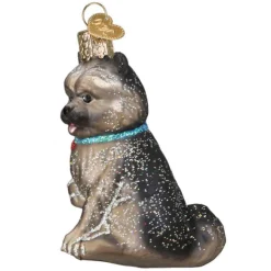 Cheap Old World Christmas Cairn Terrier Ornament -