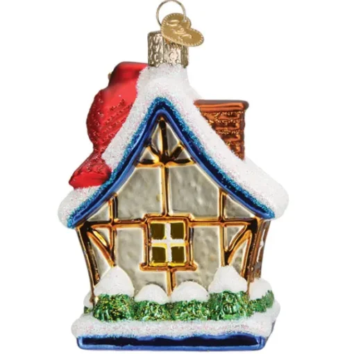 Hot Cardinal Birdhouse Ornament - Garden, Birds & Insects