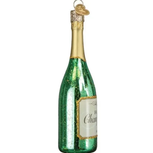 Store Old World Christmas Champagne Bottle Ornament -
