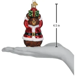 Cheap Old World Christmas Christmas Bear Ornament -