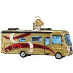 Best Sale Old World Christmas Class A Motorhome Ornament -