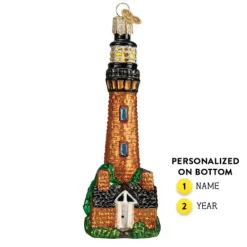 Hot Old World Christmas Currituck Lighthouse Ornament -
