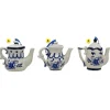 Cheap Delft Blue Teapot Ornament Household