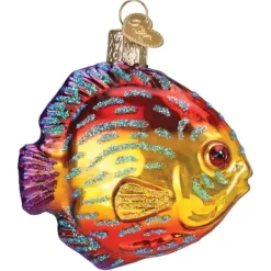 Cheap Old World Christmas Discus Fish Ornament -