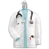Cheap Old World Christmas Doctor's Coat Ornament -