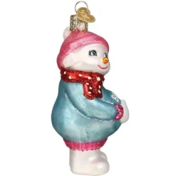 Online Expectant Snowlady Ornament - Expecting & New Family