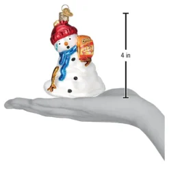 Best Sale Old World Christmas Flamin' Hot Cheetos Snowman Ornament -