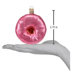 Cheap Old World Christmas Frosted Donut Ornament -