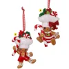 Sale Kurt Adler Gingerbread Boy Or Girl With Candy Cane Ornament