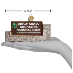 Best Sale Old World Christmas Great Smoky Mountains National Park Ornament -
