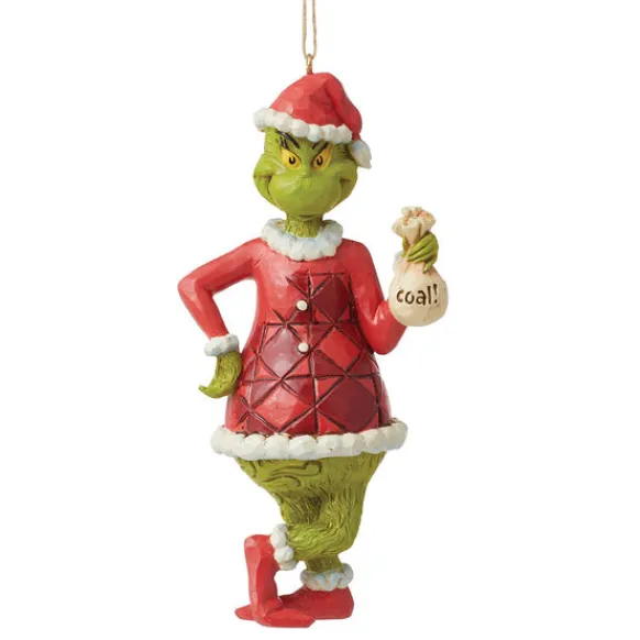 Discount With Bag Of Coal Ornament - Jim Shore Jim Shore