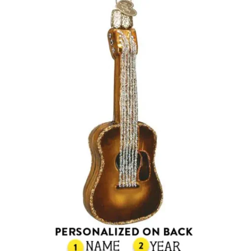 Shop Guitar Ornament - Music