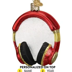 Hot Headphones Ornament - Music