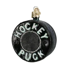 Best Sale Old World Christmas Hockey Puck Ornament -