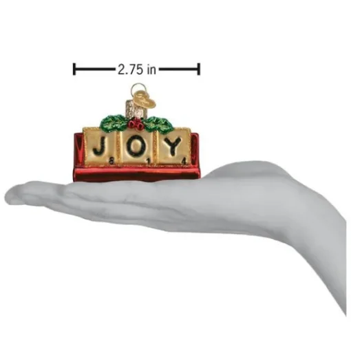 Online Joyful Scrabble Ornament - Fun & Games