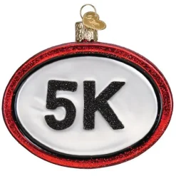 Cheap Old World Christmas 5K Run Ornament -