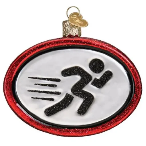 Cheap Old World Christmas 5K Run Ornament -