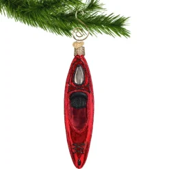 Cheap Old World Christmas Kayak Ornament -