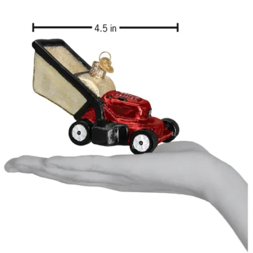 Discount Lawn Mower Ornament - Household