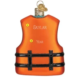 Cheap Old World Christmas Life Jacket Ornament -