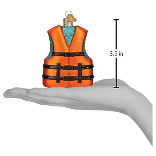 Cheap Old World Christmas Life Jacket Ornament -