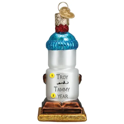 Fashion Love You S'More Snowman Ornament - Inspirational