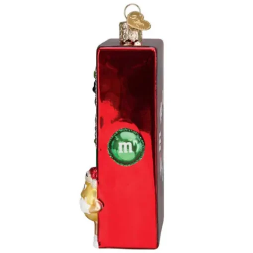 Cheap Old World Christmas M & M's Vending Machine Ornament -