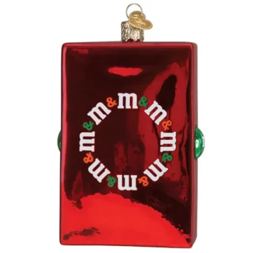 Cheap Old World Christmas M & M's Vending Machine Ornament -