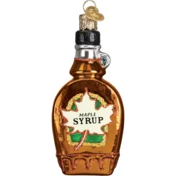 Cheap Old World Christmas Maple Syrup Ornament -