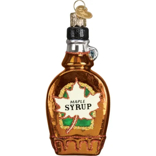 Cheap Old World Christmas Maple Syrup Ornament -