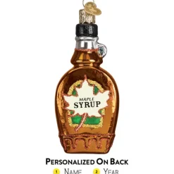 Cheap Old World Christmas Maple Syrup Ornament -