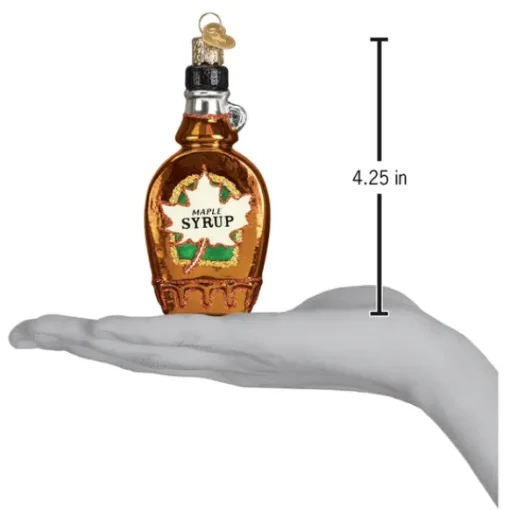 Cheap Old World Christmas Maple Syrup Ornament -