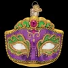 Online Old World Christmas Mardi Gras Mask Ornament -