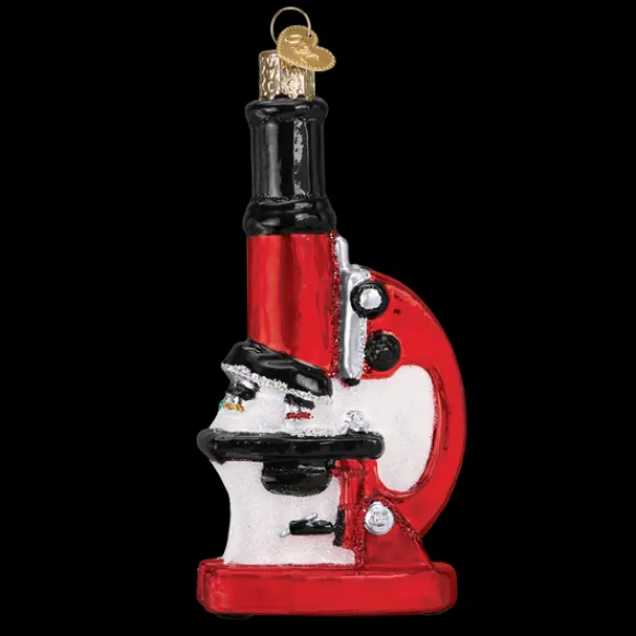 New Microscope Ornament - School Days