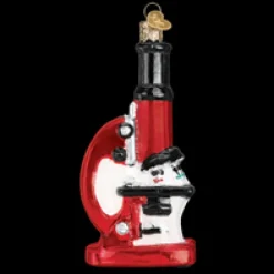 New Microscope Ornament - School Days