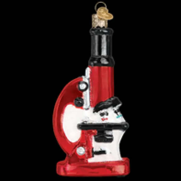New Microscope Ornament - School Days